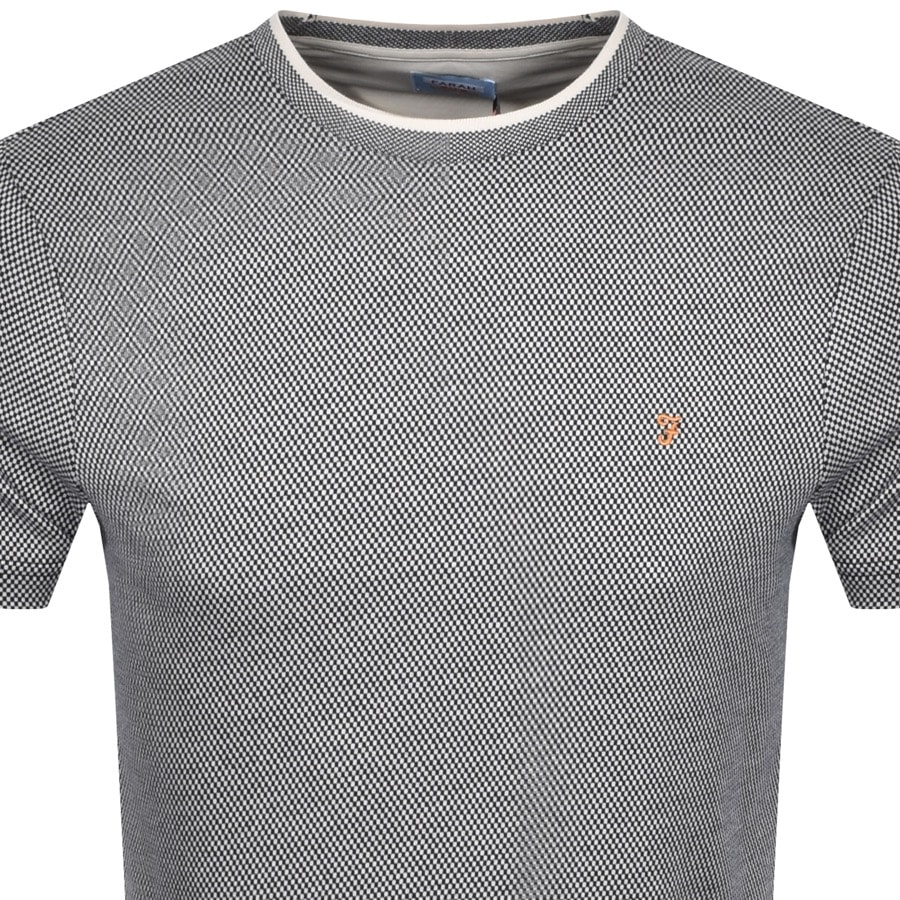 Alternative Image for ProductFarah Vintage Exhall Short Sleeved T Shirt Navy2